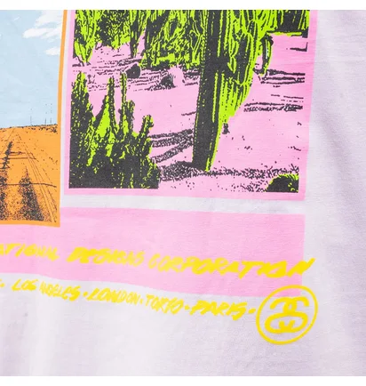 Stüssy Palm Desert Longsleeve (Lila)
