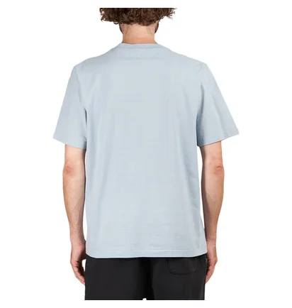 Stüssy Stock Logo Crew T-Shirt (Grau)