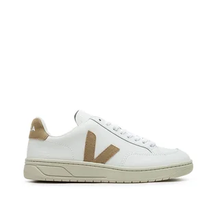 Veja WMNS V-12 Leather (Weiß / Beige)