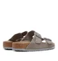 Birkenstock Arizona Soft Footbed Suede (Hellgrau)