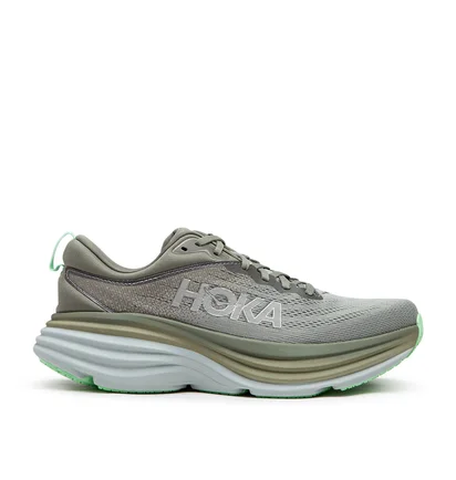 HOKA Bondi 8 (Oliv / Grau)