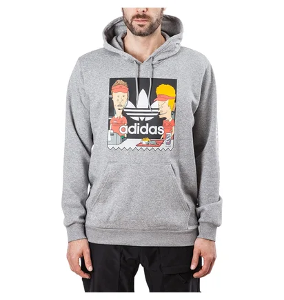 adidas x Beavis & Butthead Hoodie (Grau)