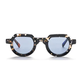 Brain Dead Tani Sunglasses (Schwarz / Braun / Blau)