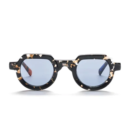 Brain Dead Tani Sunglasses (Schwarz / Braun / Blau)