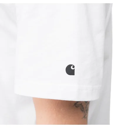 Carhartt WIP S/S Base T-Shirt (Weiß / Schwarz)