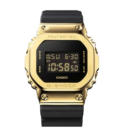 Casio G-Shock GM-5600G-9ER (Schwarz / Gold)