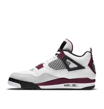 Air Jordan 4 Retro x PSG (Weiß / Bordeaux)