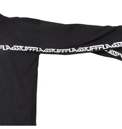 Flagstuff 'Big Line' L/S Tee (Schwarz)