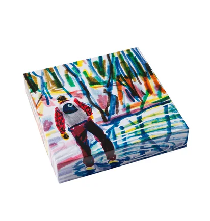 Carhartt WIP Ollie Mac Icy Lake Puzzle (Multi)