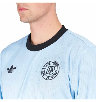 adidas DFB 125 Jahre Jersey Longsleeve (Blau / Schwarz)
