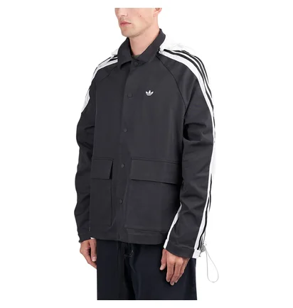 adidas Windbreaker (Schwarz / Weiss)