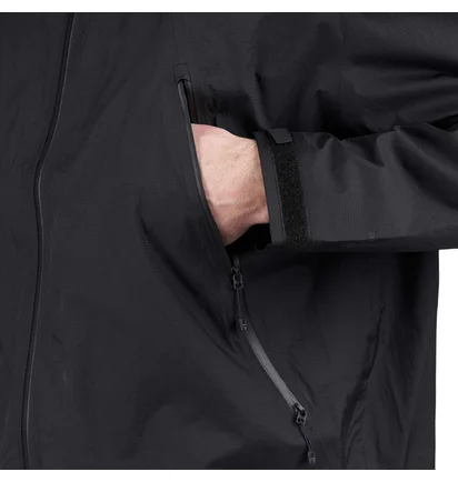 The North Face Packable Rain Parka (Schwarz)