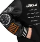Pleasures x Unkle Mowax Varsity (Schwarz / Weiß)
