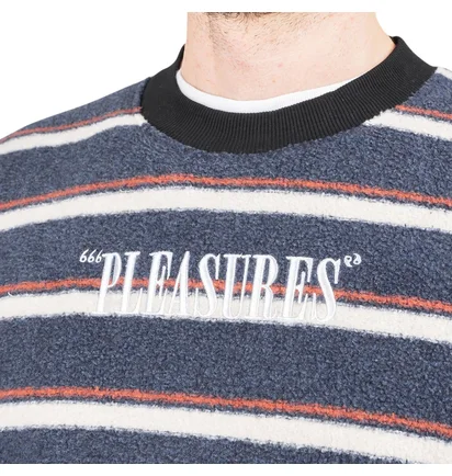 Pleasures Ace Reverse Fleece Crewneck (Multi)