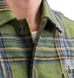 Pleasures Widow Heavyweight Flannel Shirt (Grün)