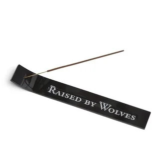Raised by Wolves Incense Holder (Schwarz)