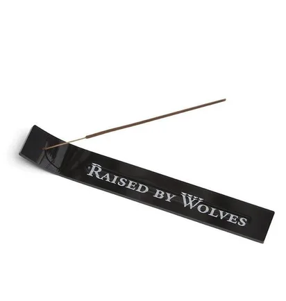 Raised by Wolves Incense Holder (Schwarz)