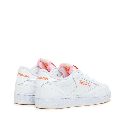 Reebok WMNS Club C 85 (Weiß / Orange)