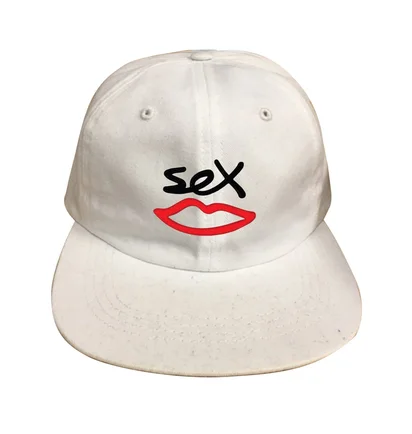 Sex Skateboards Sex Logo 6 Panel Cap (Weiß)