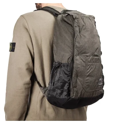 Stone Island GD Compact Nylon Backpack (Olive)
