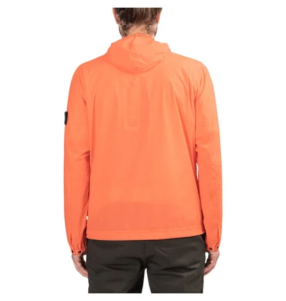 Stone Island Skin Touch Nylon-TC Packable Jacket (Orange)