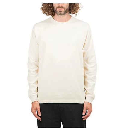 Stüssy Overdyed Stock Logo Longsleeve (Cream)