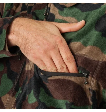Stüssy Polar Fleece Full Zip (Camo)