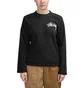 Stüssy WMNS Terra Polar Fleece Longsleeve (Schwarz)