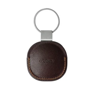 Orbitkey Leather Holder for AirTag (Braun)