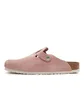 Birkenstock Boston Soft Footbed Suede Leather (Rosa)