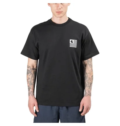 Carhartt WIP State Chromo T-Shirt (Schwarz)