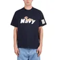 Club Stubborn Pinup Model Tee (Navy)
