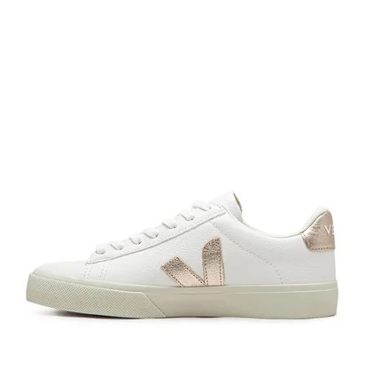 Veja WMNS Campo Chromefree Leather (Weiß / Bronze)