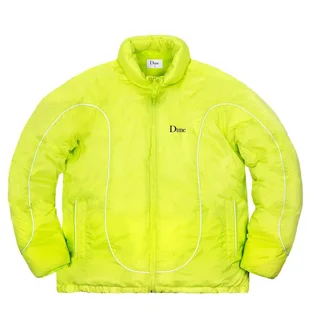 Dime Court Puffer Jacket (Neongelb)