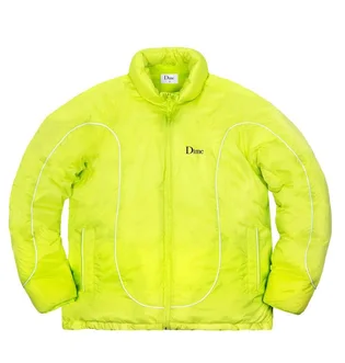 Dime Court Puffer Jacket (Neongelb)