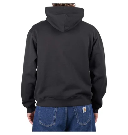 Dime Cursive Small Logo Zip Hoodie (Schwarz)