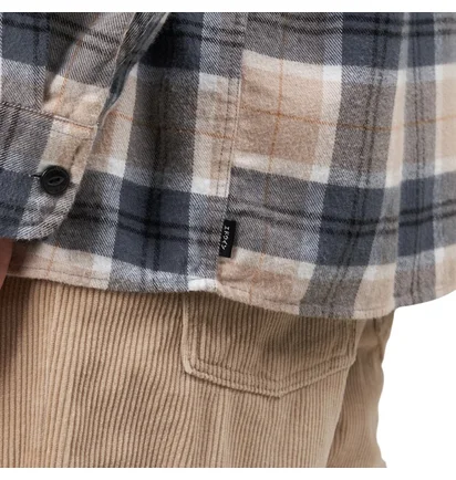 Edwin Big Shirt Longsleeve (Grau / Beige)