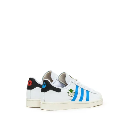 adidas Junior Superstar Star Wars (Weiß / Blau / Rot)