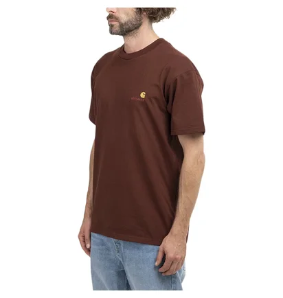 Carhartt WIP American Script T-Shirt (Braun)