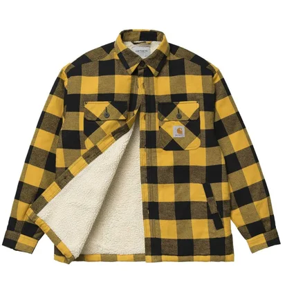 Carhartt WIP Merton Shirt Jacket (Gelb / Schwarz)