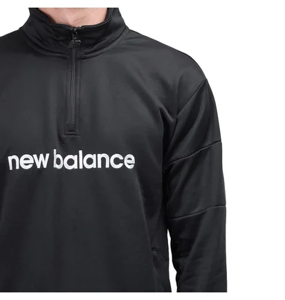New Balance MT93545 REP Athletics Stadium Pullover (Schwarz / Weiss)