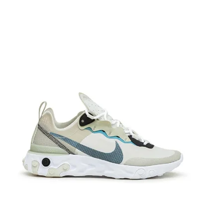 Nike React Element 55 (Beige / Schwarz / Blau)