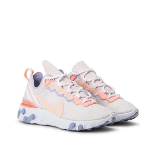 Nike WMNS React Element 55 (Weiß / Rosa)