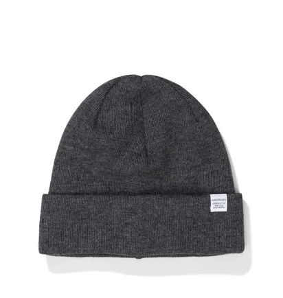 Norse Projects Top Beanie (Dunkelgrau)