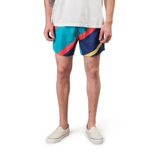 Aimé Leon Dore Nautical Stripe Swim Trunks (Blau)