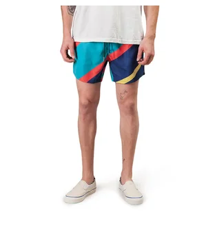 Aimé Leon Dore Nautical Stripe Swim Trunks (Blau)