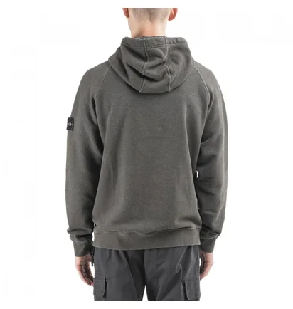 Stone Island Dust Colour Treatment Hoodie (Anthrazit)