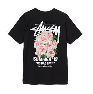 Stüssy Carnation Tee (Schwarz)