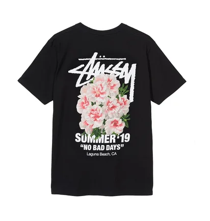 Stüssy Carnation Tee (Schwarz)