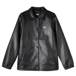 Stüssy WMNS Pu Coach Jacket (Black)
